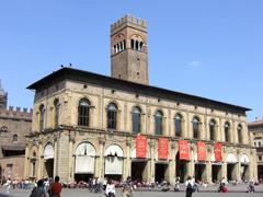 Palazzo Re Enzo in Bologna viewed from Piazza Maggiore