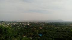 Aerial view of Aurangabad city