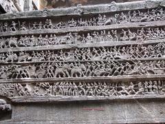 Ellora Temple intricate carvings