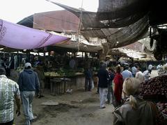 Busy marketplace in the old city of Bikaner, India