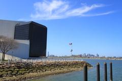 JFK Library building exterior view