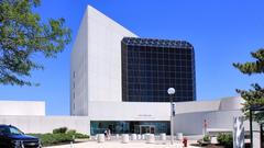 John F Kennedy Presidential Library in Boston