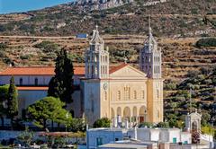 The village of Levkes on the island of Paros