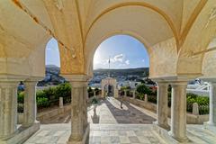 Village of Levkes on the Island of Paros