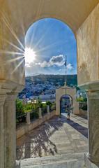 Levkes village on Paros Island