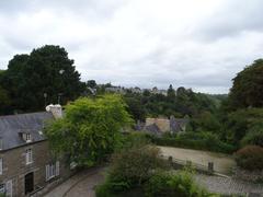 Panoramic view of Dinan