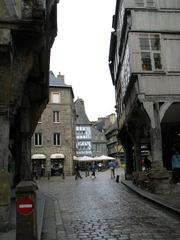 photograph of Dinan's old town