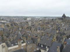 Dinan rooftops view