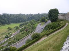 View of Dinan from the ramparts