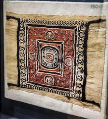 8th century woolen and linen fabric piece