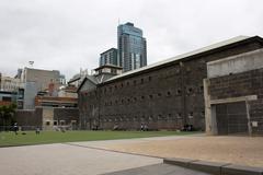 Former Exercise Yard at Old Melbourne Gaol