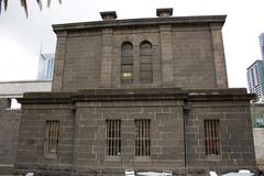 Old Melbourne Gaol exterior view