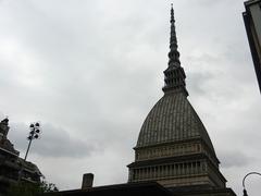 Mole Antonelliana in Turin viewed from Via S. Ottavio