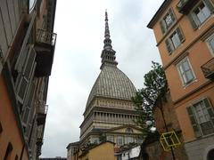 Mole Antonelliana in Turin viewed from Via Gaudenzio Ferrari