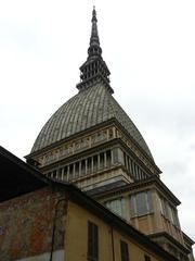 Mole Antonelliana in Turin viewed from Via Gaudenzio Ferrari