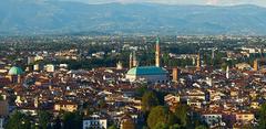 View of Vicenza city center from Piazzale della Vittoria