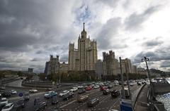 View of Moscow skyline in 2015