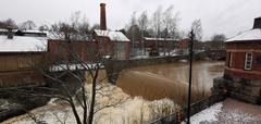 Vanhankaupunginkoski dam in Helsinki