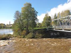 River Vantaa in Helsinki, panoramic view