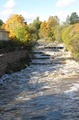 The rapids on the river