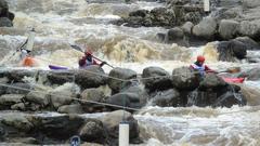 2019 Boatercross competition at iceBreak in Helsinki