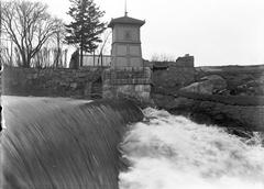 Gammelstadsforsen in Helsinki captured by Gustaf Sandberg