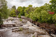 Vanhankaupunginkoski rapid in Vanhakaupunki, Helsinki, Finland