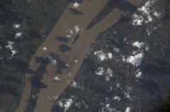 View of France from ISS during Expedition 16