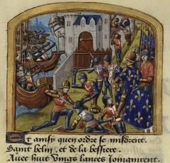 Assault on Blaye by Dunois, 1484