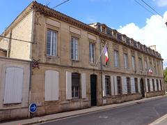 Blaye Sous-Préfecture building on Rue André Lafon