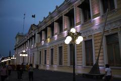 Palacio Municipal de Orizaba in the evening