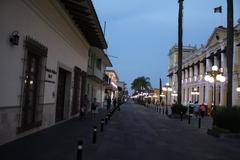 Palacio Municipal de Orizaba at sunset