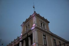 Palacio Municipal de Orizaba in the evening