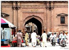 Delhi Gate of Lahore in Pakistan