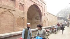 side entrance inside Delhi Gate in Pakistan