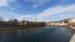 Adige River in Verona