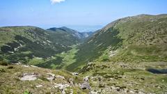 valley of Chavcha river and Ravni Chal peak