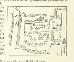 Historical image of Southwark and its people from the British Library