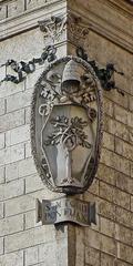 Coat of Arms of Pope Sixtus IV at Palazzo della Cancelleria