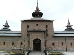 Jami Masjid east entrance in Srinagar