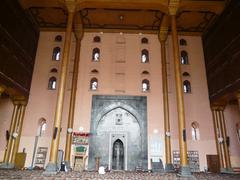 Jami Masjid mihrab hall in Srinagar, India