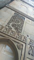 Great carvings at Sidi Sayed Mosque in Ahmedabad