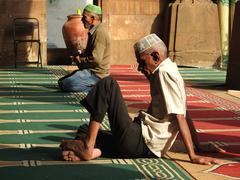 Sidi Saiyyed Mosque intricate stone lattice work, Ahmedabad