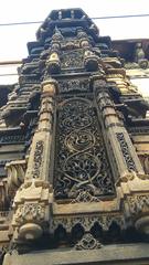 Sidi Sayed Jali in Ahmedabad with detailed carvings on great pillars