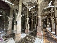 inside view of Sidi Sayeed Mosque in Ahmedabad