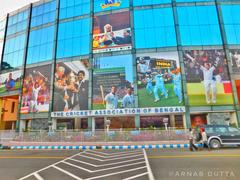 Eden Gardens Cricket Stadium in Kolkata