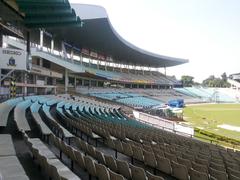 Eden Gardens cricket stadium view