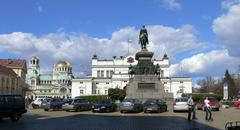 Parliament Square in Sofia, Bulgaria