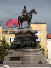 Sofia cityscape with historical and modern architecture