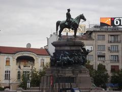 The monument of the Zar Liberator in Sofia, Bulgaria